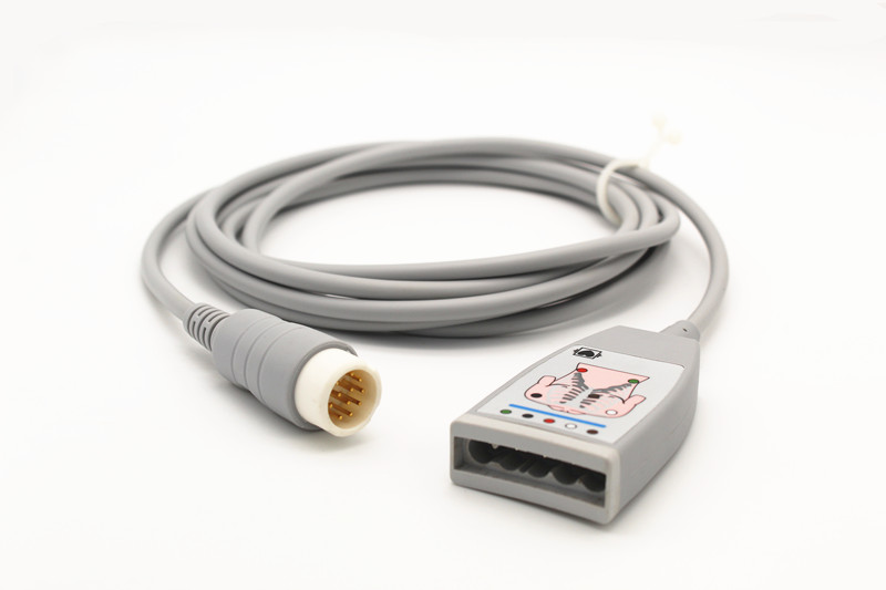 HP Compatible ECG Trunk Cable, M1668A